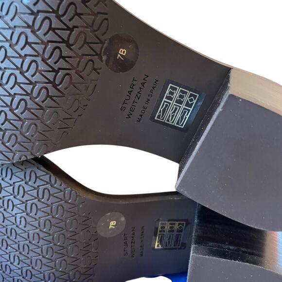 STUART WEITZMAN Felix Boots Brown Suede Made in Spain Size 37.5 | US 7 New - Picture 16 of 16